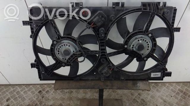 22915387 OPEL Электровентилятор охлаждения в сборе (мотор+крыльчатка) правый купить в Чернигов