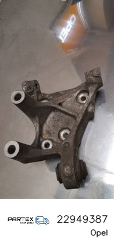 Цапфа поворотного кулака 22949387 OPEL