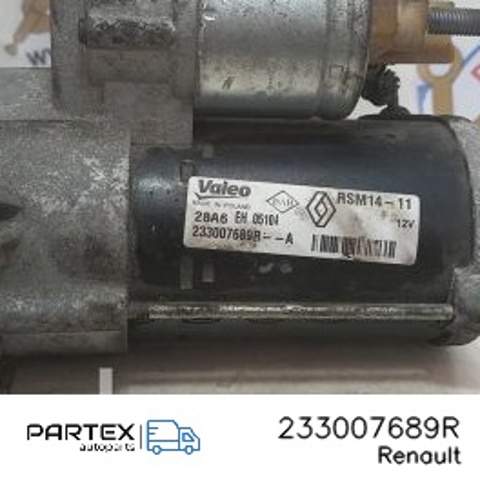 233007689R RENAULT Стартер купить в Украина