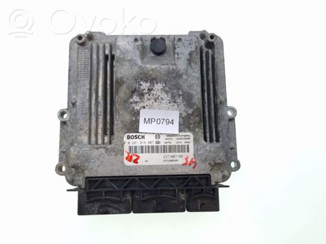 237100718R RENAULT Блок управления двигателем купить в Чернигов