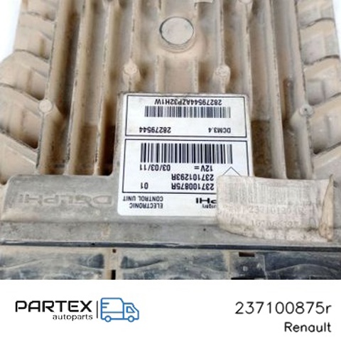 237100875R RENAULT Модуль управления (ЭБУ) двигателем купить в Сумы