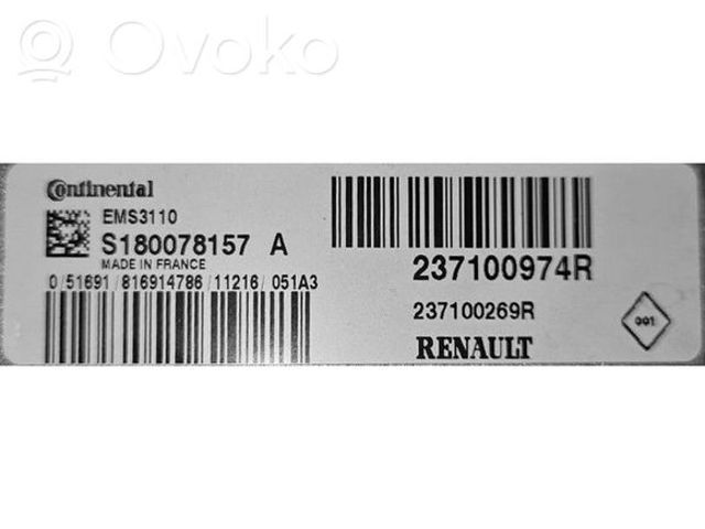 237100974R RENAULT Модуль управления (ЭБУ) двигателем купить в Одесса