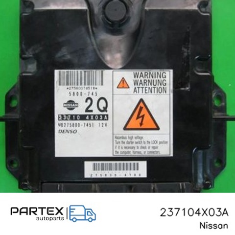 237104X03A NISSAN Модуль управления (ЭБУ) двигателем купить в Львов