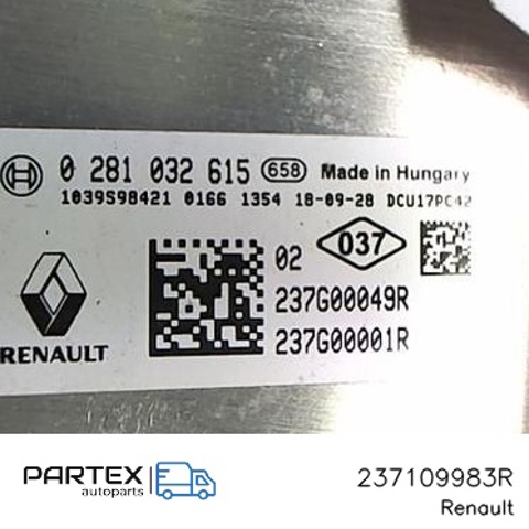 RENAULT 237109983R Блок управления двигателем в наличии Черкассы