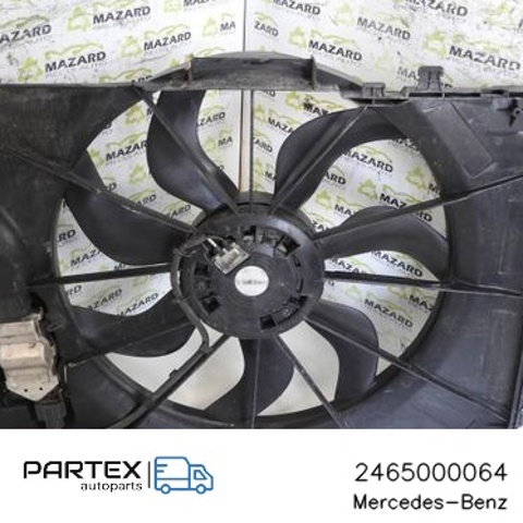 2465000064 MERCEDES Электровентилятор охлаждения в сборе (мотор+крыльчатка) купить в Одесса