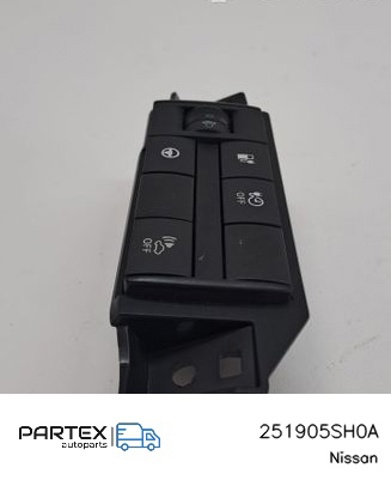 251905SH0A NISSAN Кнопка (регулятор) корректора фар купить в Ужгород