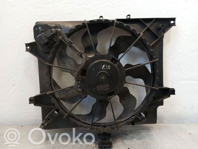 HYUNDAI 25380A6100 Диффузор радиатора охлаждения, в сборе с мотором и крыльчаткой в наличии Украина