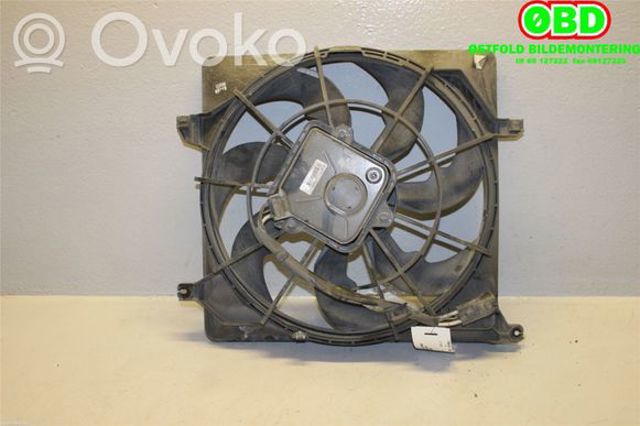 25380C5200 HYUNDAI Диффузор радиатора кондиционера, в сборе с крыльчаткой и мотором купить в Черкассы