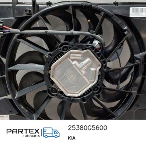 25380G5600 HYUNDAI Диффузор вентилятора в сборе с мотором и крыльчаткой купить в Ужгород
