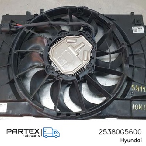 25380G5600 HYUNDAI Диффузор вентилятора в сборе с мотором и крыльчаткой купить в Павлоград
