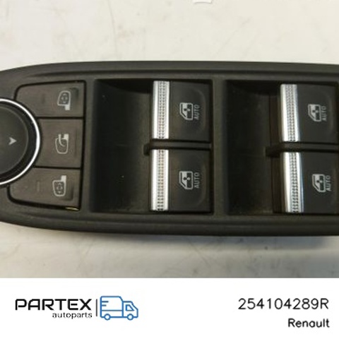 RENAULT 254104289R Кнопочный блок управления стеклоподъемником передний левый в наличии Павлоград