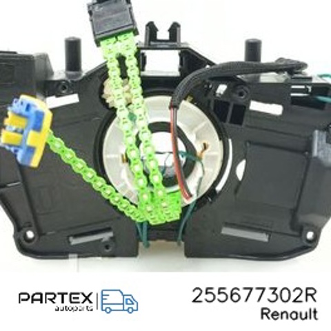 255677302R Кольцо контактное, шлейф руля купить Хмельницкий