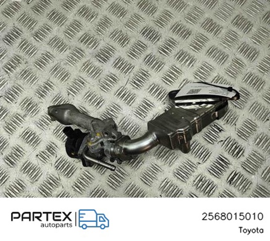 2568015010 TOYOTA Радиатор системы EGR купить в Хмельницкий