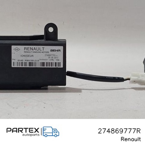 RENAULT 274869777R в наличии Тернополь
