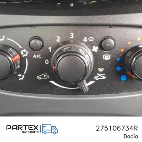 RENAULT 275106734R Блок управления кондиционером в наличии Винница
