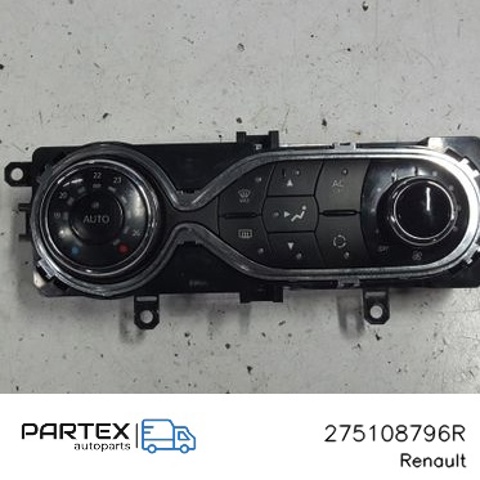 275108796R RENAULT Блок управления режимами отопления/кондиционирования купить в Полтава