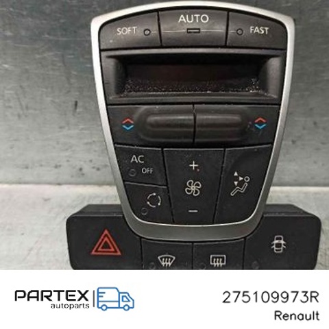 275109973R RENAULT Блок управления режимами отопления/кондиционирования купить в Павлоград