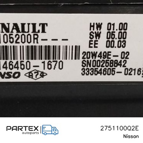 NISSAN 2751100Q2E в наличии Хмельницкий