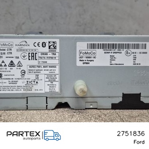 FORD 2751836 Магнитола (радио AM/FM) в наличии Винница
