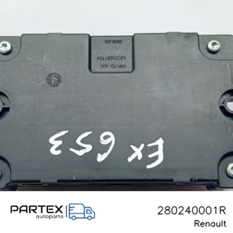 RENAULT 280240001R Блок управления мультимедийный в наличии Львов