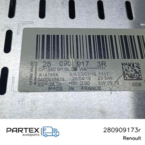 RENAULT 280909173R в наличии Ужгород