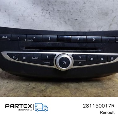 RENAULT 281150017R Магнитола (радио AM/FM) в наличии Тернополь