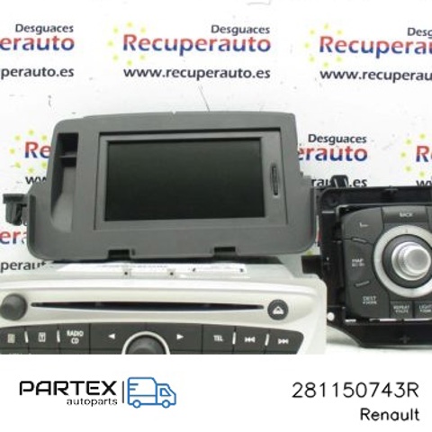 RENAULT 281150743R Магнитола в наличии Ужгород
