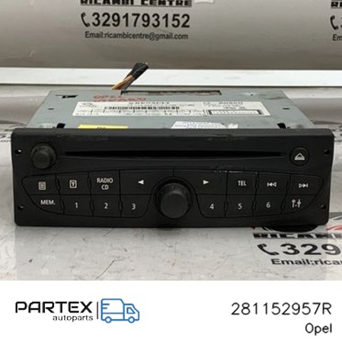 281152957R RENAULT Магнитола (радио AM/FM) купить в Украина