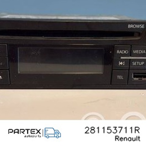 RENAULT 281153711R Магнитола (радио AM/FM) в наличии Харьков