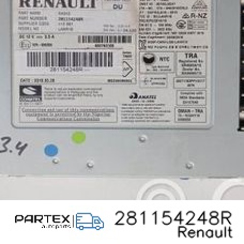 RENAULT 281154248R Магнитола (радио AM/FM) в наличии Тернополь