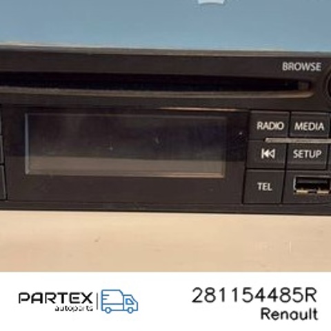 RENAULT 281154485R Магнитола (радио AM/FM) в наличии Сумы