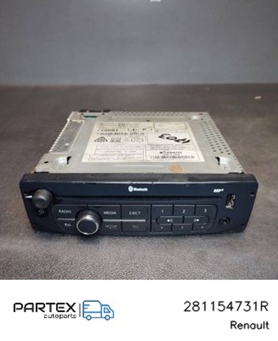 281154731R RENAULT Магнитола (радио AM/FM) купить в Сумы