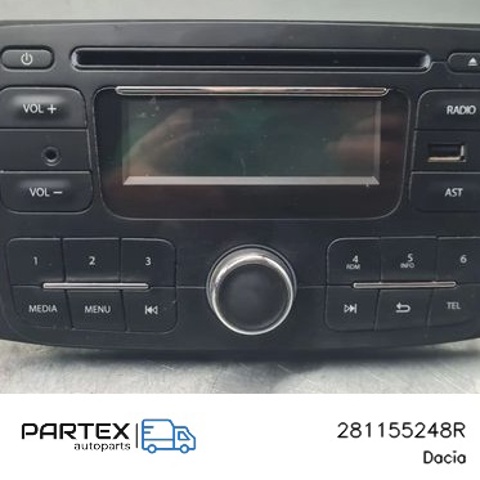 281155248R RENAULT Магнитола (радио AM/FM) купить в Житомир