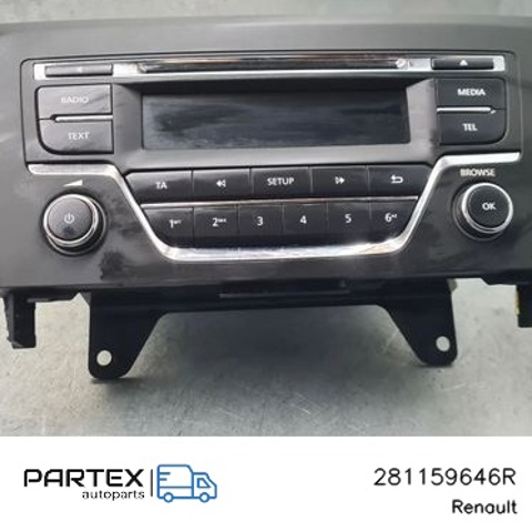 RENAULT 281159646R Магнитола (радио AM/FM) в наличии Винница