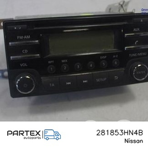 281853HN4B NISSAN Магнитола (радио AM/FM) купить в Черновцы