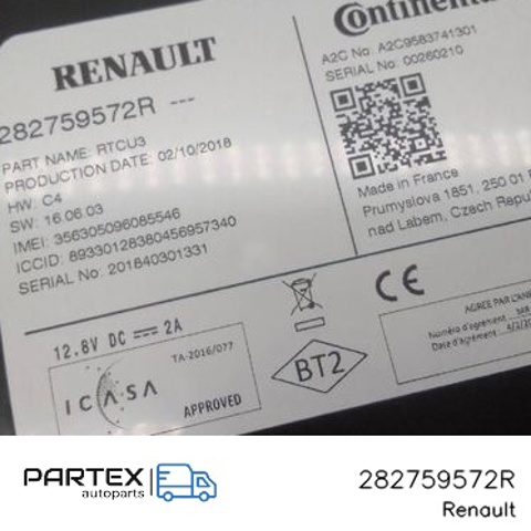 282759572R RENAULT купить в Винница