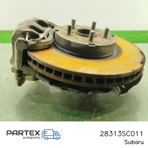Цапфа - поворотный кулак передний, левый 28313SC011 SUBARU
