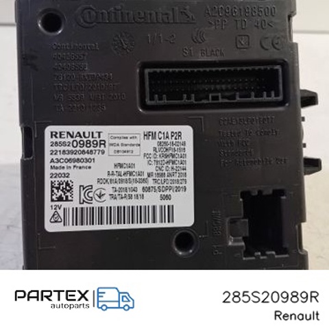 285S20989R RENAULT купить в Харьков