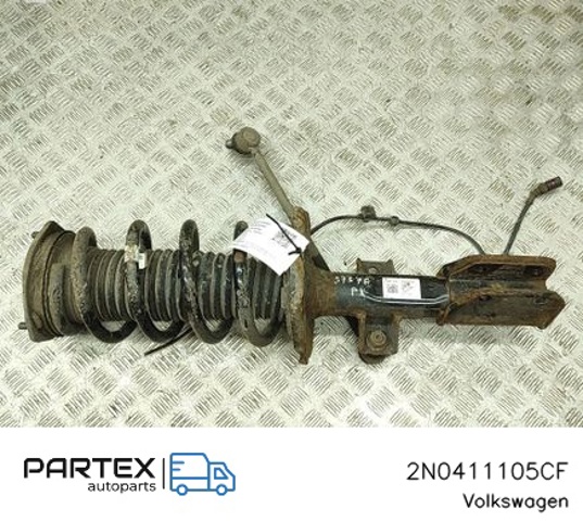 Пружина передней подвески 2N0411105CF VAG