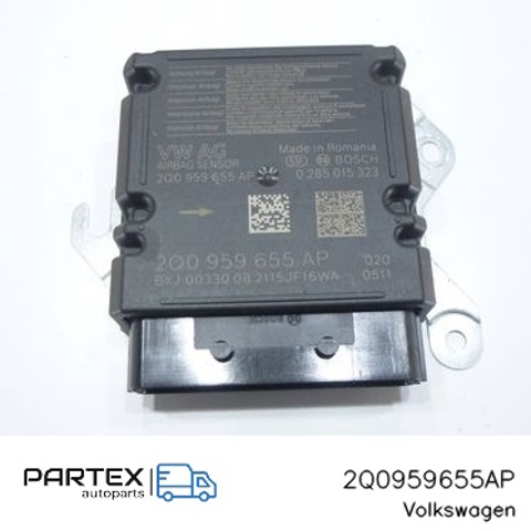 2Q0959655AP VAG Модуль-процессор управления подушкой безопасности (ЭБУ AIRBAG) купить в Одесса
