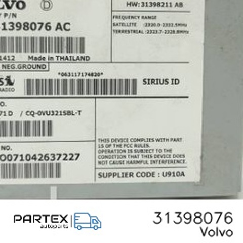 31398076 VOLVO купить в Киев