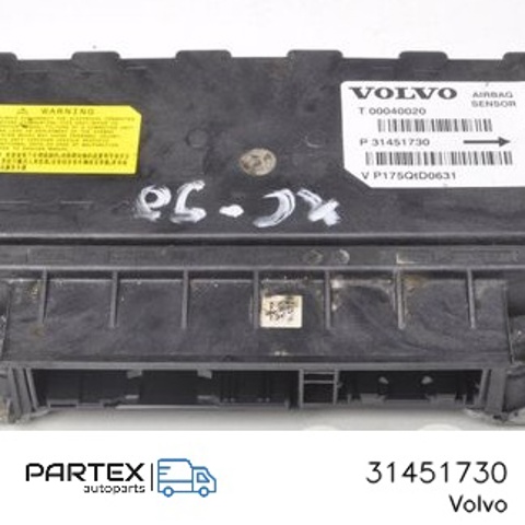 31451730 VOLVO Модуль-процессор управления подушкой безопасности (ЭБУ AIRBAG) купить в Днепр