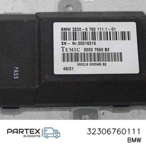 Электронный модуль рулевой колонки 32306760111 BMW