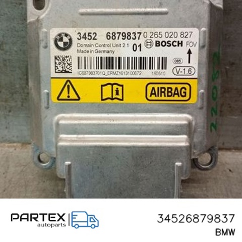 34526879837 Модуль-процессор управления подушкой безопасности (ЭБУ AIRBAG) купить Кривой Рог