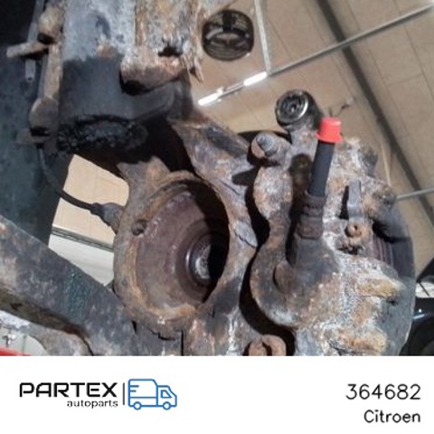 364682 PEUGEOT Цапфа (поворотный кулак) передний левый купить в Ужгород