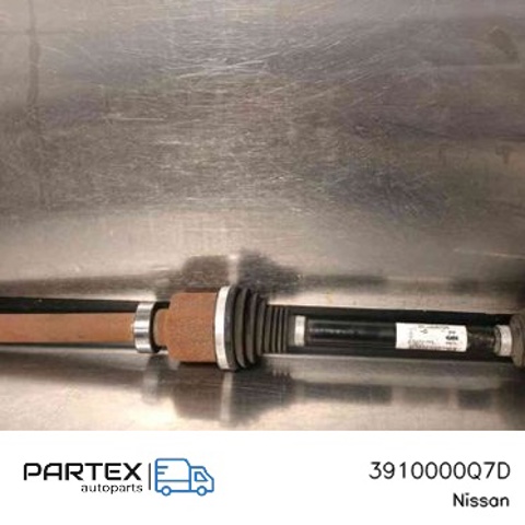 Полуось передняя, правая 3910000Q7D NISSAN