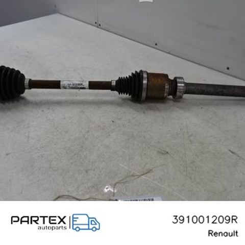 391001209R RENAULT Полуось (привод) передняя правая купить в Запорожье