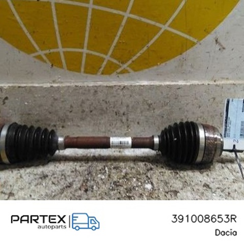 391008653R RENAULT Полуось (привод) передняя правая купить в Сумы