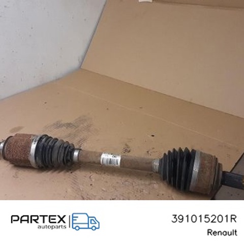RENAULT 391015201R Полуось (привод) передняя левая в наличии Павлоград