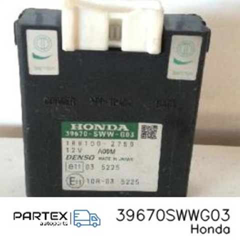 39670SWWG03 HONDA Модуль управления парктроником купить в Ирпень